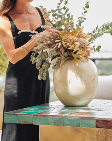 dune onyx vase