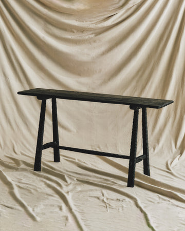 black console