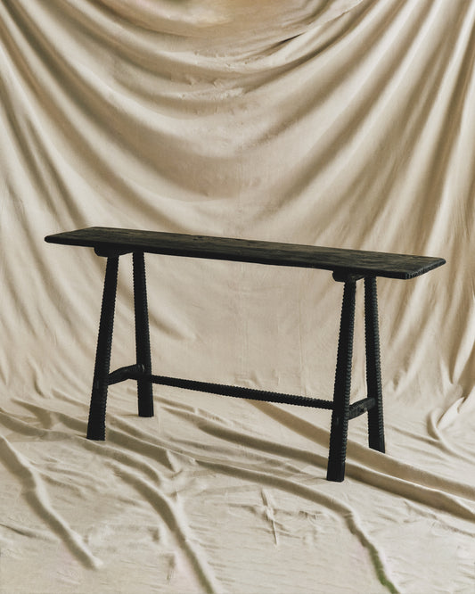 black console