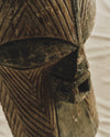 carved wood mask