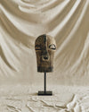 carved wood mask