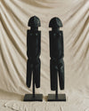 black figures