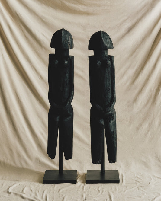 black figures