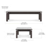 ara alu coffee table