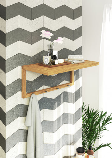 haven shelf with hooks