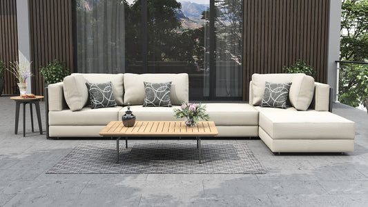 dorus rectangular coffee table
