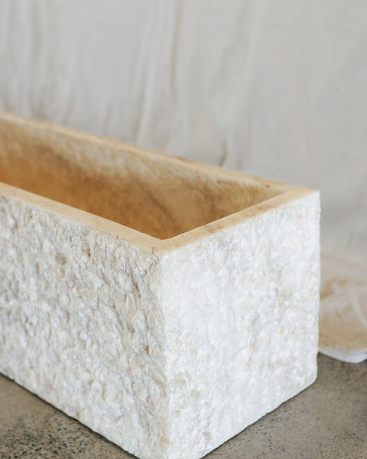 straw onyx planter