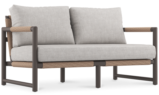 timo alu 2-seater sofa
