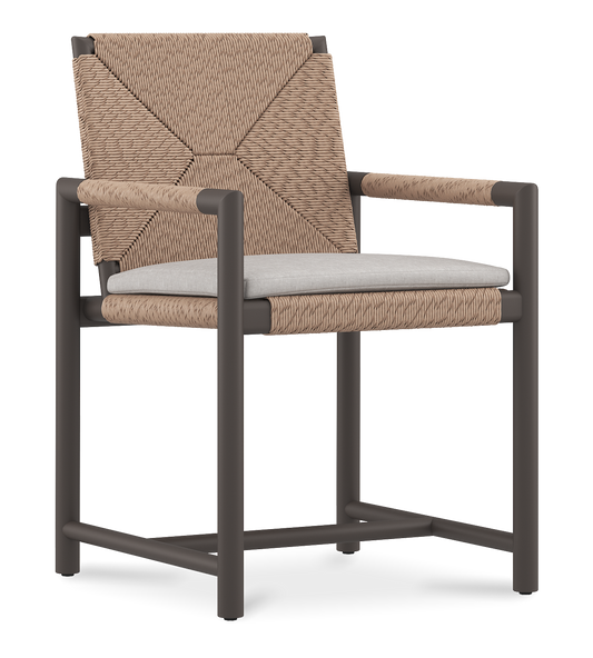 timo alu dining armchair