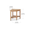 haven corner stool