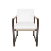 timo alu dining armchair
