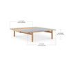 raul square coffee table