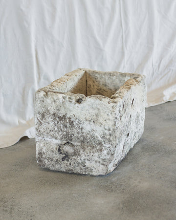 rectangular limestone trough no. 01