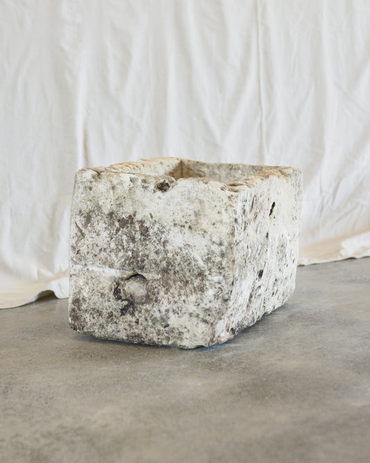 rectangular limestone trough no. 01