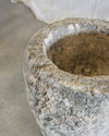 round limestone trough no. 01