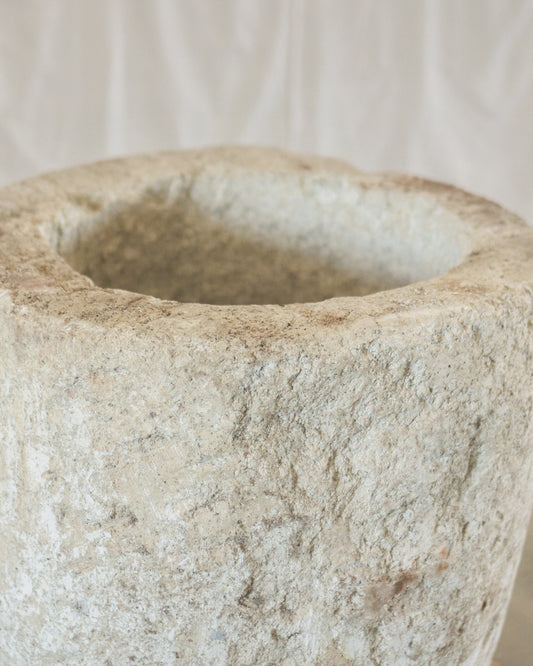 round limestone trough no. 05