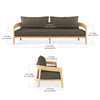 vento 3 seater sofa